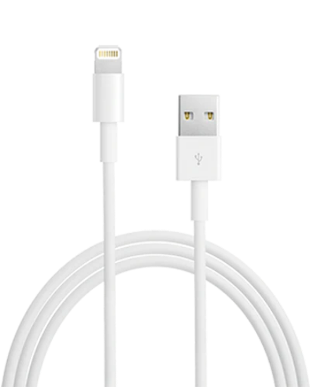 Mynd af Apple USB-A í Lightning hleðslusnúra 